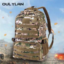 Bags Outdoor Camouflage Military Tactical Backpack Men Sports Trekking Hiking Camping Equipment 600D Oxford Waterproof Bag 861