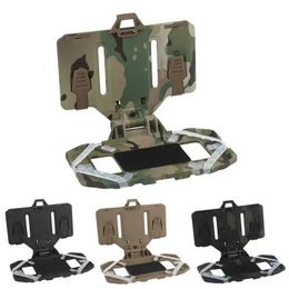 Folded Navigation Board Military Outdoor Sports Chest Molle Phone Map Holder Practical Cellphone Gear Airsoft Vest Acces 240112