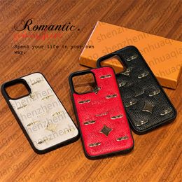 Brand Phone Case for iPhone 15 Pro Max Cases Apple iPhone 14 Pro Max 14pro 13promax 13pro 12pro Case Designer Luxury Gold Letter Cell Phonecase