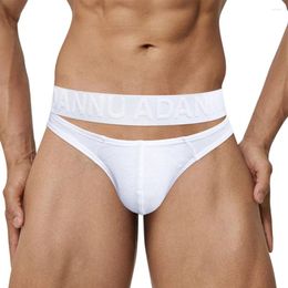 Underpants Sexy Mens Sports Fitness Briefs BuLifting Underwear Slip Bikini Jockstrap Soft Enhance Peni Pouch Panties