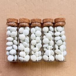 Diameter 25mm Wedding Dragees Glass Bottle Cork Glass Jars Test Tube Empty Container DIY Crafts Candy Bottle Wedding Gift 240113