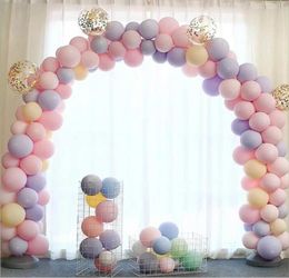 100 packs of 10 inch macarons 22 g inflatable pearl latex balloons for wedding decoration air party supplies happy birthday9071105