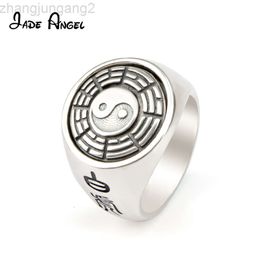 24SS Designer David Yuman Jewellery Bracelet Jade Angel Personality Ring Gossip Chart Fashion Men's Punk Style Instagram Cool S925 Silver Ring