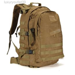 55L 3D Outdoor Sport Tactical Climbing Mountaineering Backpack Camping Hiking Trekking Canvas Camo Rucksack Travel Bag 201103 8ISY