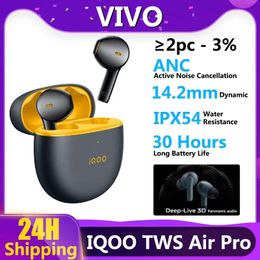 Earphones 2023 New Original VIVO iQOO TWS Air Pro True WirelessANC Active Noise Cancellation Earphone 30h Battery life For IQOO NEO8 Z7