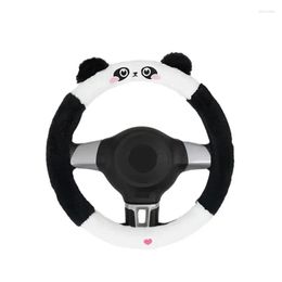 Steering Wheel Covers Ers Er Winter Fluffy Animal Wrap Sweat Absorption Short P Accessories For Cars Trucks Suvs Rvs Drop Delivery Aut Oteyj