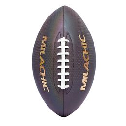 Size 6 American Football Rugby Ball Footbll Competition Training Practise Rugby Ball Team Sports Reflective Rugby Football 240112