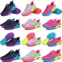 designer running shoes Men Trainers Women Sports Sneakers Personality Black Purple Rose Red Grey pink size 35-42