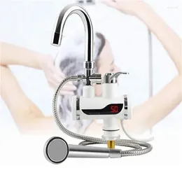 Smart Home Control Tankless Water Heater Faucet Shower Instant Water-Heater Electric Tap Heating For Kitchen And Bathroom