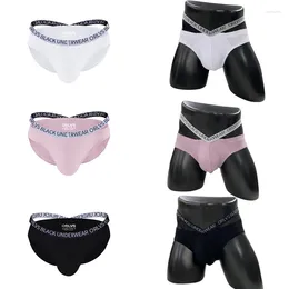 Underpants Fashion Mens Underware Briefs Breathable Cotton Men Brief Panties For Gay U Convex Male Sexy Comfortable