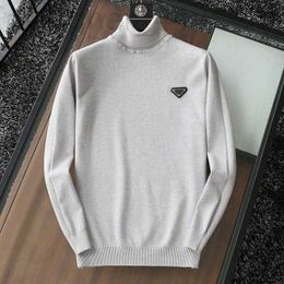 designer luxurious Mens Designer Sweater Classic Embroidered Knitted jumper Men's Womens Sweaters Sweatshirts Turtle Neck Asian Size S-3XL Knit Clothes YEB6