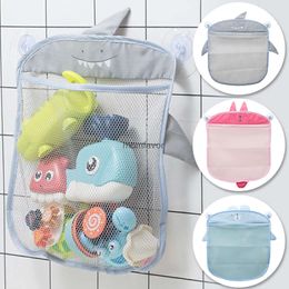 New Spinning Top New Baby Bathroom Mesh Bag Sucker Design For Children Bath Toys Kid Basket Cartoon Animal Shapes Cloth Sand Toys Storage Net Bag