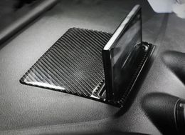Car Interior Carbon Fibre Central Control Navigation Screen Decor Sticker Cover Car Styling for A3 S3 2014-2018 Accessories6565073