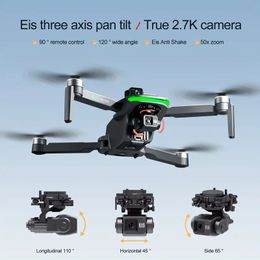 New S155 Quadcopter UAV Drone With 3-Axis Gimbal, 2K Camera, 360° Obstacle Avoidance,500g Payload, And Intelligent Return-to-Home.Christmas Gift