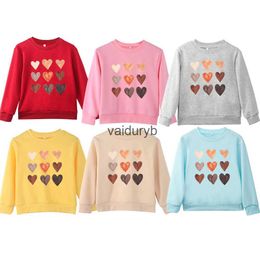 Clothing Sets Love Heart Print Kids Hoodless Sweatshirt Minimalist Popular Summer New Hot Sell High Quality ld Sweater Dropship Top Clothesvaiduryb