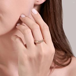 Cluster Rings Cute Alloy Love Hand In Ring For Women