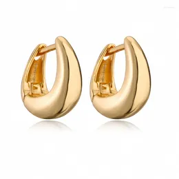 Hoop Earrings Fashion Jewellery European And American Design Asymmetrical For Women 2024 Trend Cool Ear Accessories