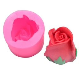 Rose Silicone Mold Rose Flower Cake Silicone Mould for Baking Diy Chocolate Candy 122223