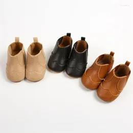 Boots Toddler Footwear Borns Prewalkers For Baby Girls Winter Keep Warm Moccasins PU Leather Shoes 0-18M