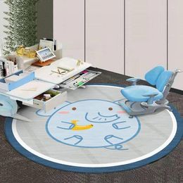 Carpets Round Cartoon Large Area Bedroom Bedside Carpet Children's Room Decoration Rugs Study Lounge Rug Coffee Tables Mats
