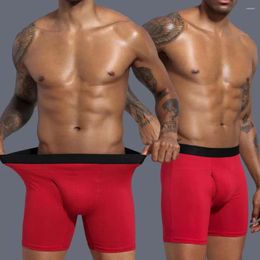 Underpants Boxer Briefs Breathable Men Boxers Front Opening Stretch Mid Waist Trunks Chic Swimming Bathing Underwear