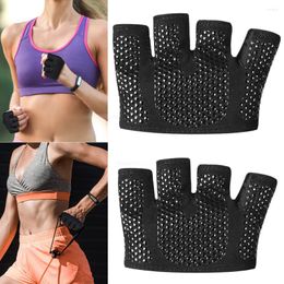 Cycling Gloves Men Women Weight Lifting With Silicon Padding Partial Glove Yoga For Weightlifting Exercise Training Fitness