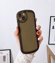 For Iphone Phone Cases 14 14plus cover Shockproof Silicone Bumper Clear Se 2 Camera Protection Transparent Cover 11 12 13 Pro Max 2826560