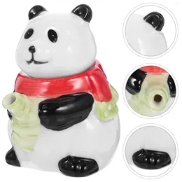 Storage Bottles Giant Panda Soy Sauce Bottle Kitchen Vinegar Small Jars Pot Dispensers Cartoon Shaped Holder