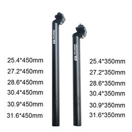 Posts Bicycle Seatpost 25.4/27.2/28.6/30.4/30.9/31.6*350/450mm fixed gear MTB Mountain Road Bike Extension Seat Post Tube Bicycle Part