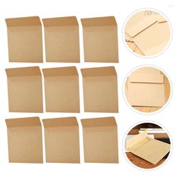 Gift Wrap Brown Small Envelopes Kraft Paper Card For Item Storage Coin Money