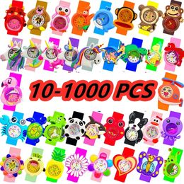 VIP Buyer 10-1000 Pcs Wholesale Children Watch Kids Quartz Wristwatches Toy Long-term Partner Discount Price Baby Watch 240113