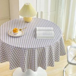 Table Cloth Velvet Girl Heart Student Desk Po Background Wind Grid Tablecloth 835
