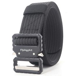 Sports training heavy-duty adjustable outdoor quick release buckle style nylon custom polyester belt