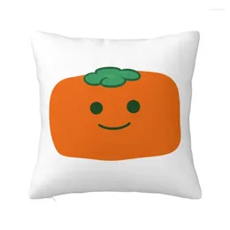 Pillow Persimmon Throw Case Fruit Cute Luxury Cover Velvet Pillowcase