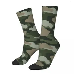 Men's Socks Winter Warm Colourful Women's Military Soldier Camouflage Breathable Sports