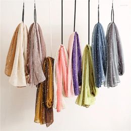 Scarves Autumn Winter Cotton Linen Scarf Woman Warm Fashion Neckerchief Korean Style Solid Dual-Purpose Shawl Gradient Elegance