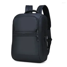 Backpack 2024 Men's Bag Korean Fashion Casual Waterproof Nylon Student Anti-theft Computer Laptop