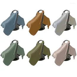 Stroller Parts Cotton High Landscape Pram Basket Cover Windshield Sleeve Guard Case Protectors Solid Colour For Baby