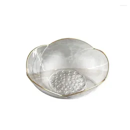 Plates Snack Plate Beautiful Multipurpose Large Capacity Classified Tableware Petals Dried Fruit Tray