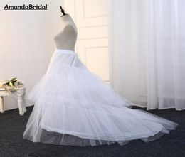 2 Hoop Bone Tulle Underskirt Petticoat Elastic Petticoat For Mermaid Wedding Dresses Crinoline Bridal Skirt Women PartyEvening Go6943023