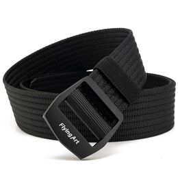 Outdoor Nylon Waist band Sports Leisure Mens Customised Belt New Canvas Woven Lightweight Special Forces Tactics Hiking Belt