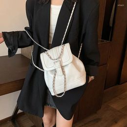 Backpack Fashion Leisure Commuting Large Capacity Bag For Women's Korean Style Simple 2024 Small Knapsack Schoolbag