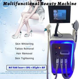 Laser ND Yag Multi-Functional Beauty Machine Opt Hair Removal Vascular Treatment Pigmentation Reduction Rf Face Lifting