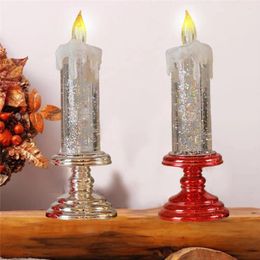 Candle Holders Unique Lamp Reusable Sequin Light Exquisite Wide Application LED Glowing