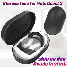 Hard Carrying Case Compatible with 2023 Meta Oculus Quest 3 Fit for Elite Strap VR Travel Accessories 240113