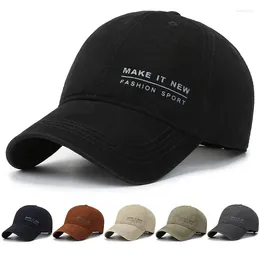 Ball Caps 2024 High Quality Cotton Baseball Cap For Men Women Designer Hat Summer Streetwear Face Bone Sunscreen Sports Gorras