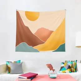 Tapestries Modern Earthy Tones Mountains 30 Tapestry Room Decor For Girls Bedroom Deco