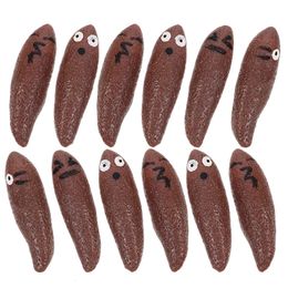 20 Pcs Ejection Poop Toys for Kids Finger Sling S Playsets Fake Plaything Tpr Artificial 240113