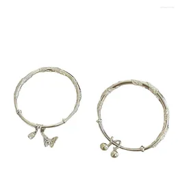 Link Bracelets Adjustable Bracelet Female 2024 Tide Simple Temperament Lace Butterfly Jewellery