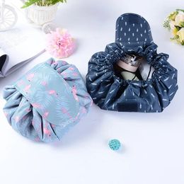 Shopping Bags Women Small Travel Storage Makeup Bag Organizer Female Make Up Pouch Portable Toiletry Beauty Case Drawstring Cosmetic